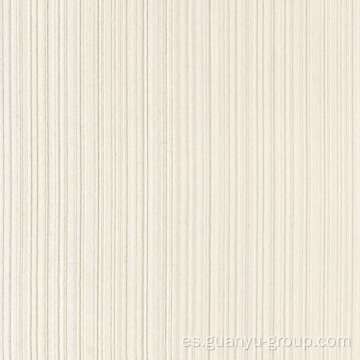 Azulejo de piso de porcelana rústico de patrón de línea blanca